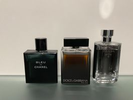 3 x Eau de Parfum und Eau de Toilette