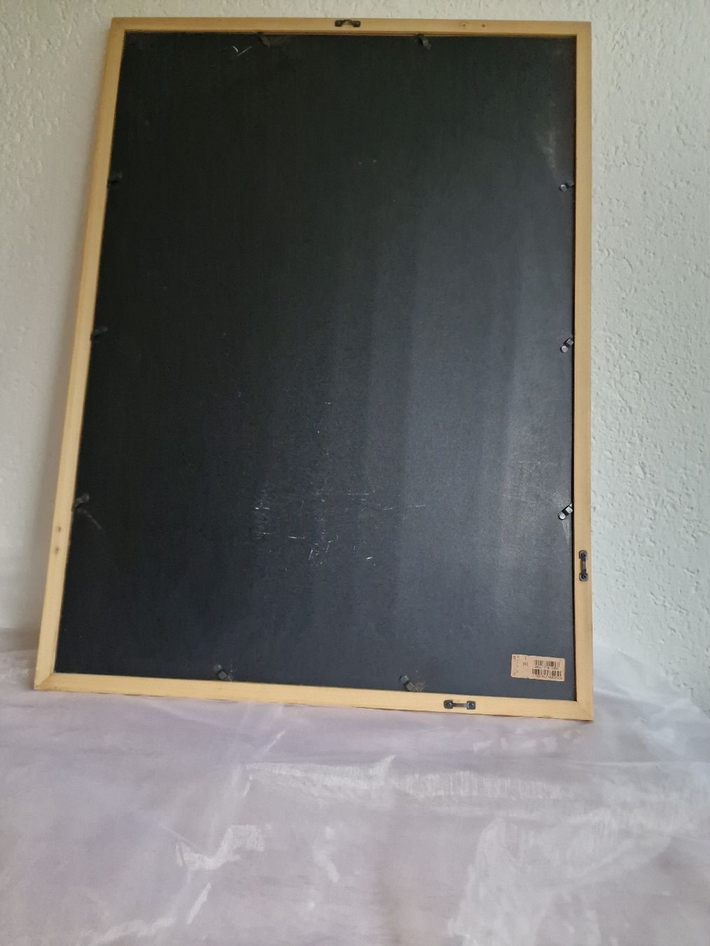 Bilderrahmen: Grosser Bilderrahmen aus Holz und Glas – Gebraucht aus Lyss von kar_vgn2 1