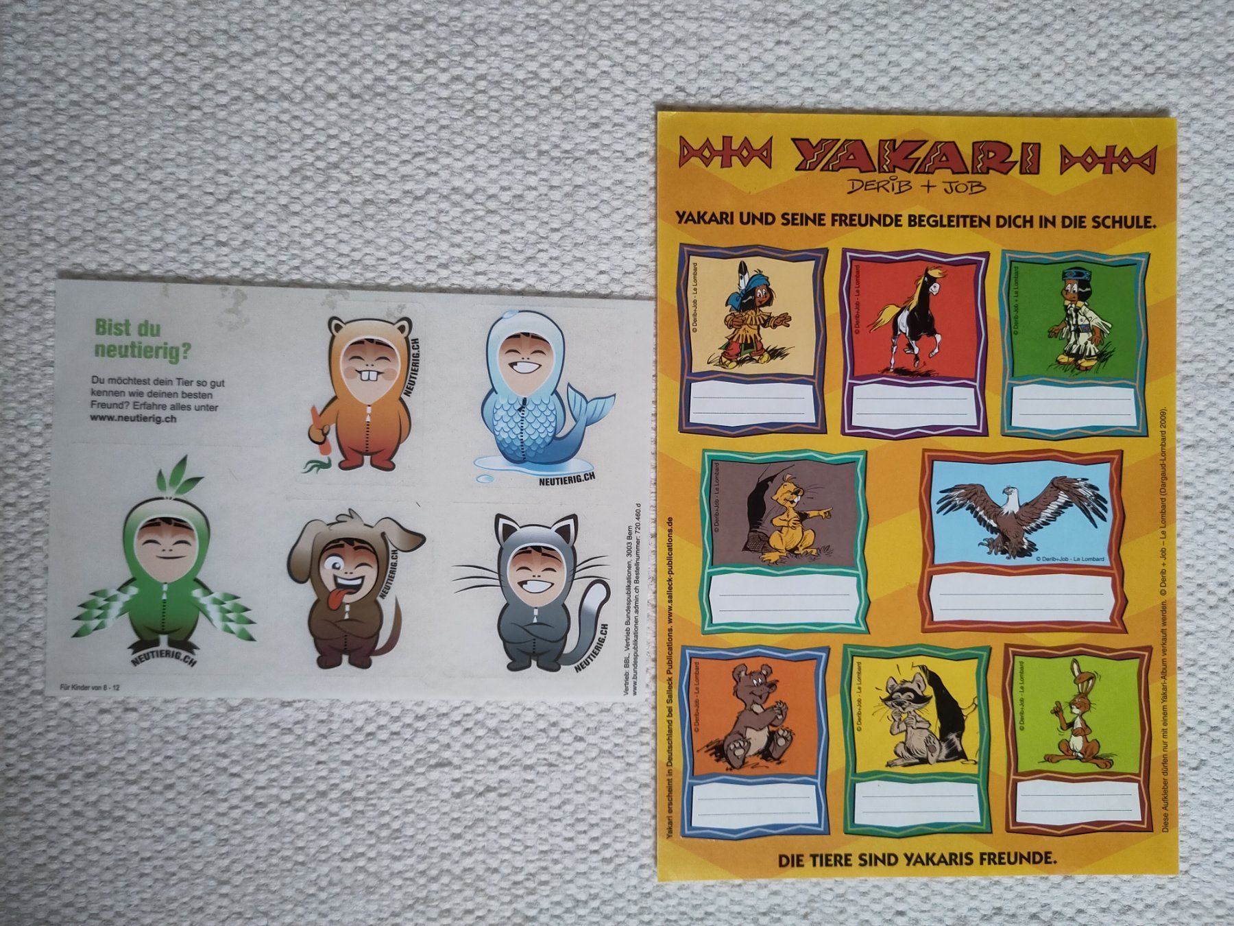 Sticker: Spick: Yakari-Sticker – Usato da Basel venduto da Bar08