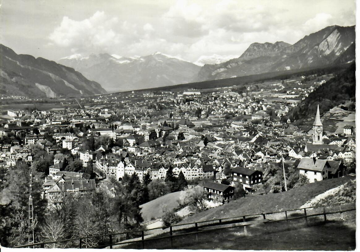 Ansichtskarten: Chur – Gebraucht aus Hochdorf von Ziegel-16