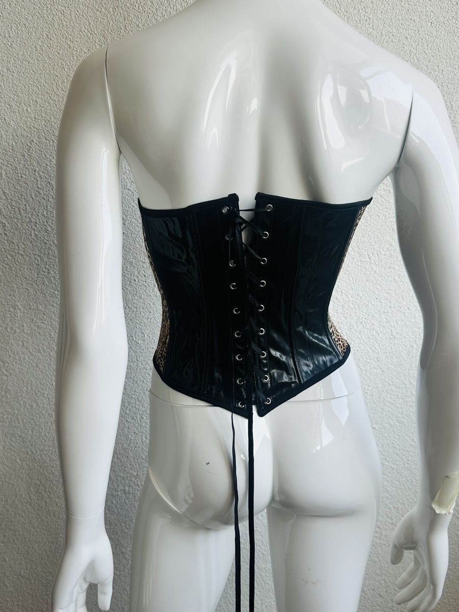 Altra biancheria intima: Leopard Print Corset Top with Front Zipper - Size S-L – Usato da Vevey venduto da ledidream 3
