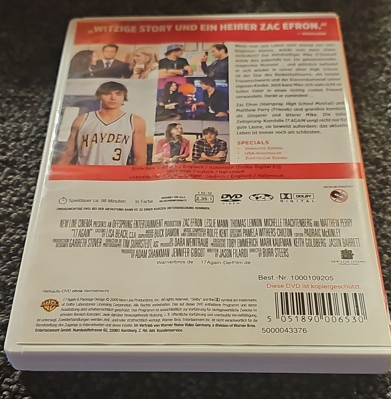 Tutti i DVDs: DVD 17 Again (23525) – Usato da Ruswil venduto da jan_bxl5 1