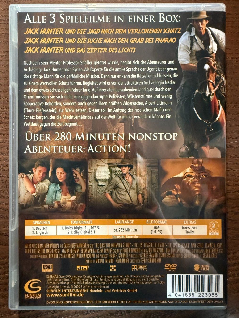 Alle DVDs: Jack Hunter Filmreihe – Gebraucht aus Zürich von FilmFreunde 1