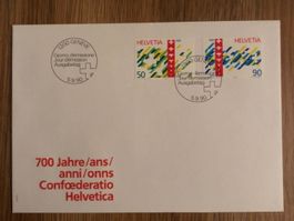 FDC 700 Jahre Confoederatio Helvetica 1990