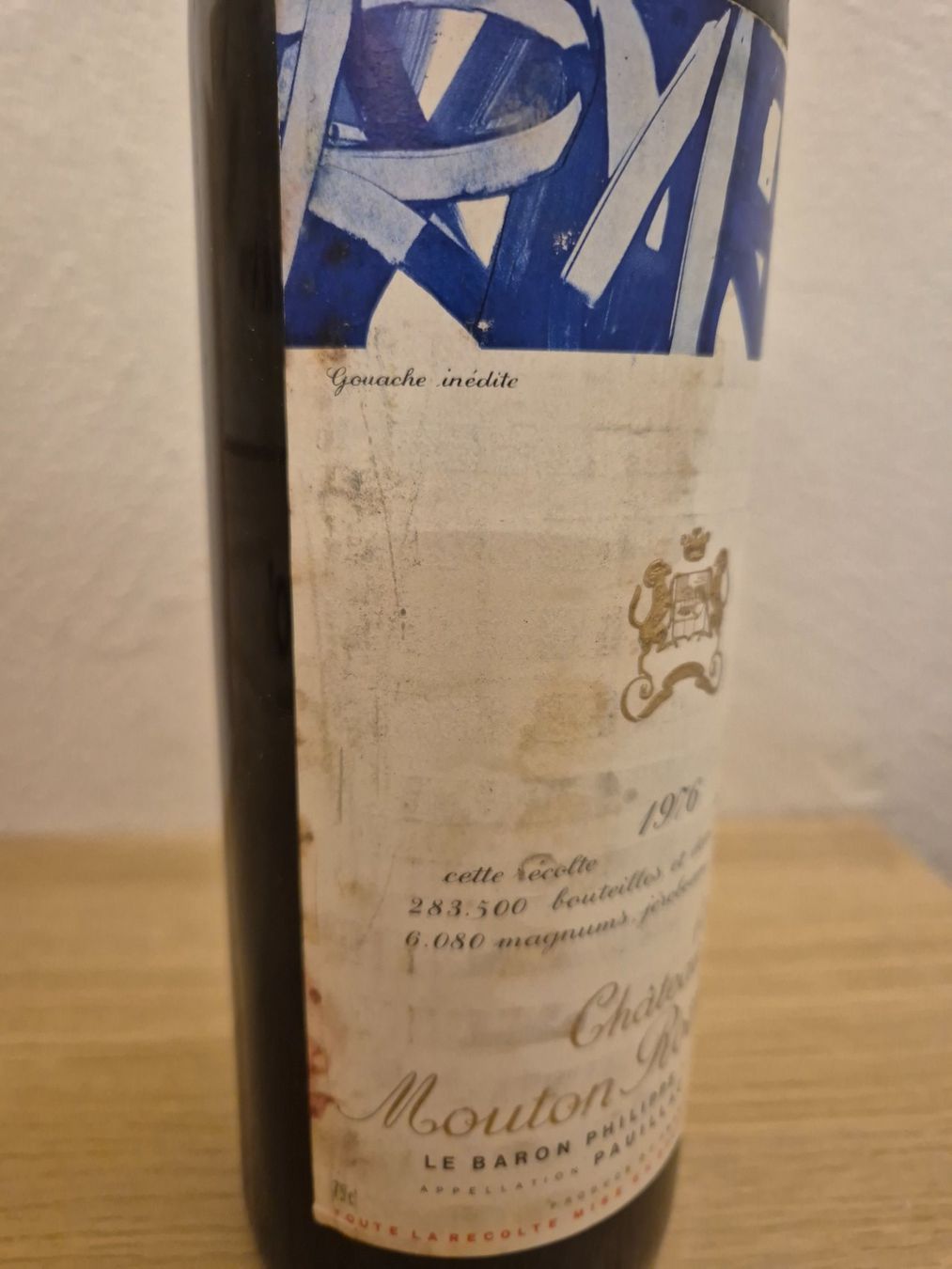 Vino: Château Mouton Rothschild 1976 – Usato da Dinhard venduto da jacuzzy 2