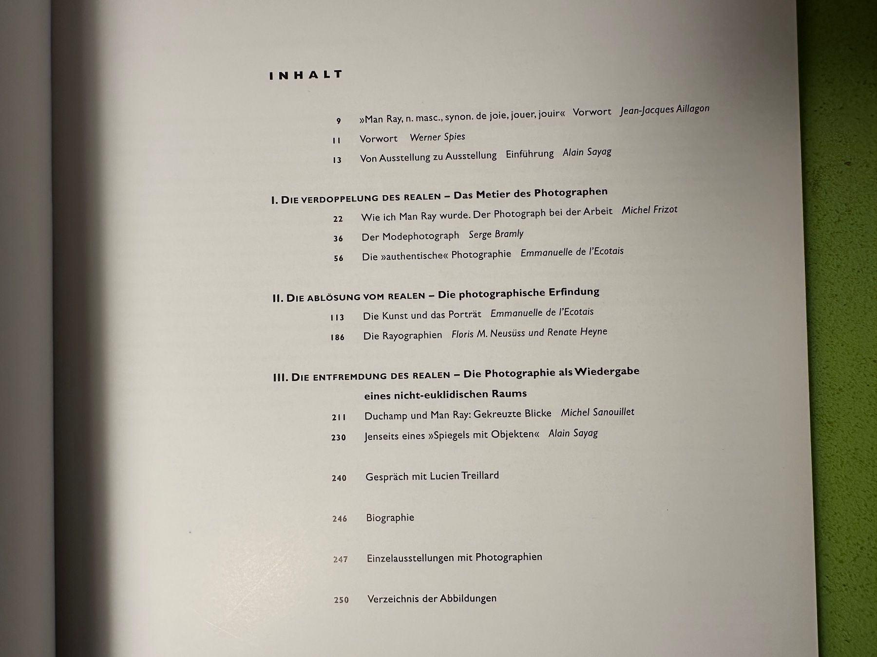 Libri: Man Ray. Das photographische Werk. – Usato da Zürich venduto da allp 2