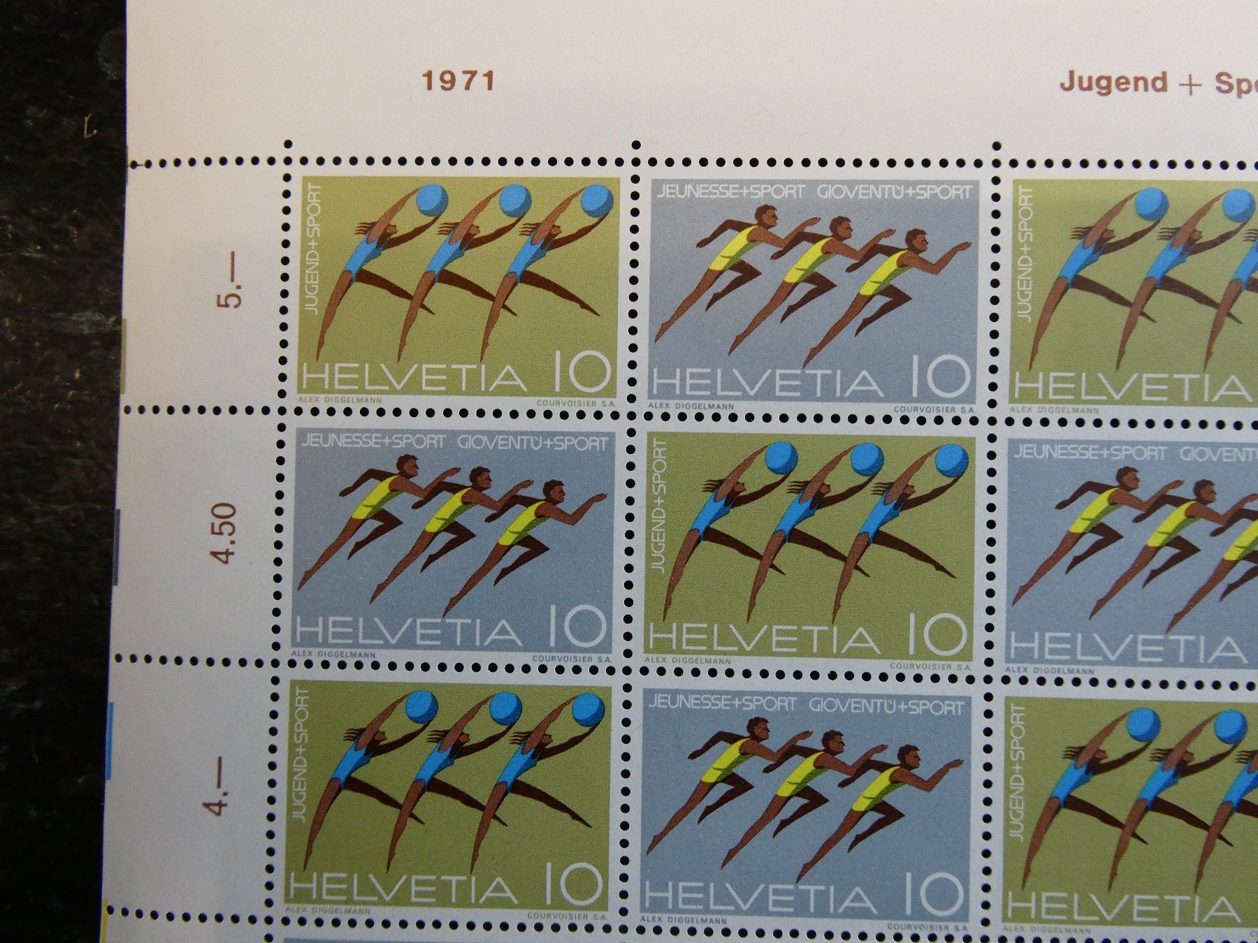Tous les timbres: Bogen "Jugend und Sport" – Neuf (Voir description) à Schliern b. Köniz par bsc59 1