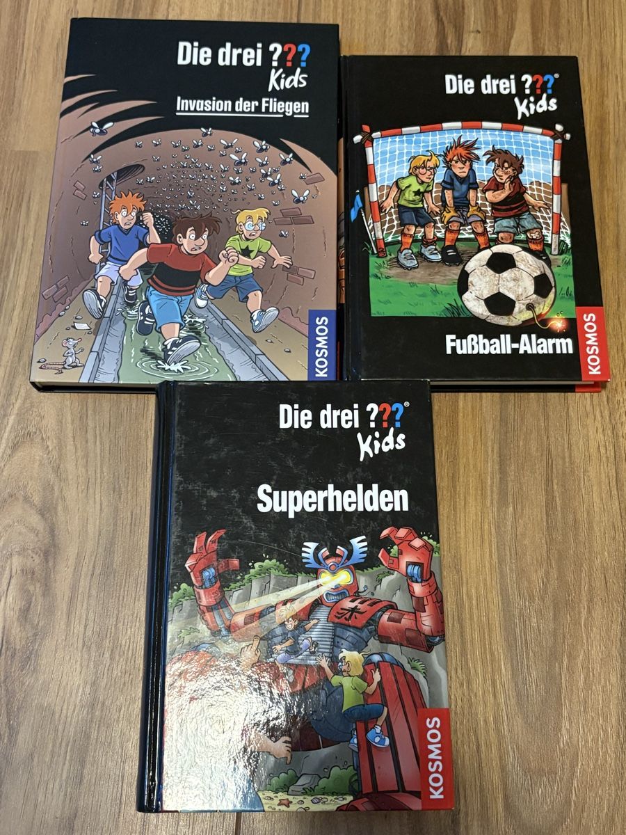 Libri: Die drei Fragezeichen Kids - 3 Bücher – Usato da Witterswil venduto da gandia05