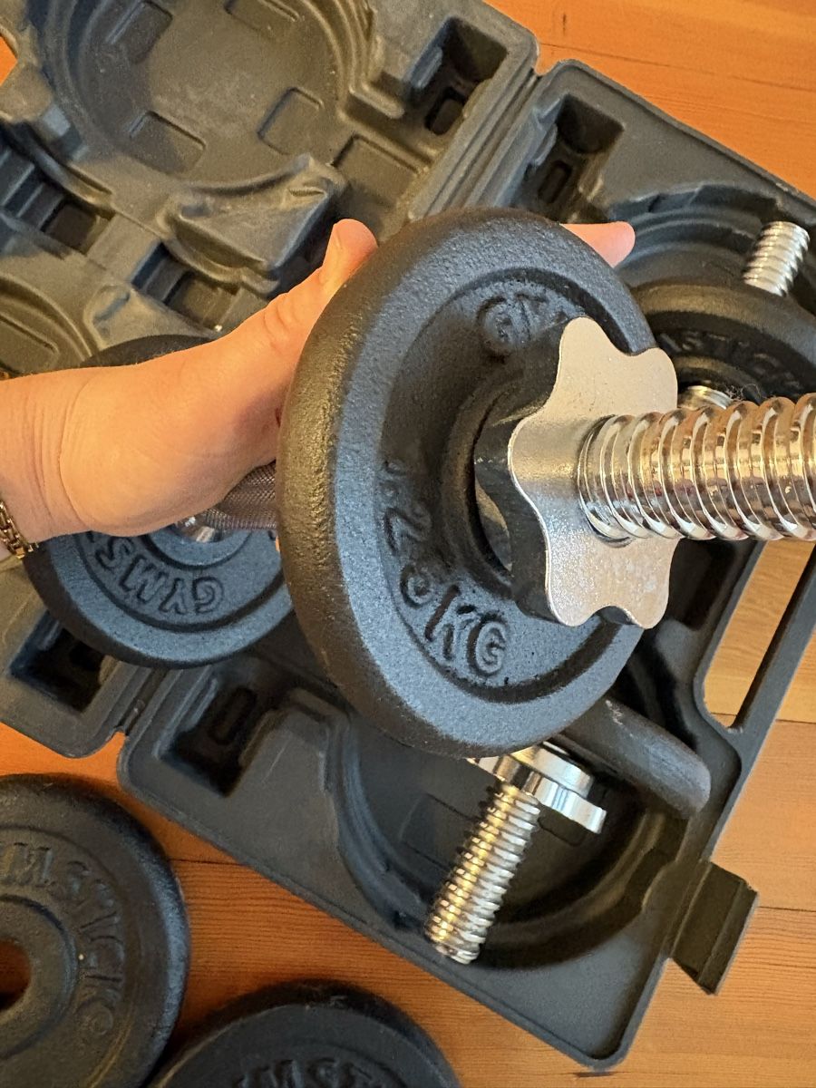 Hanteln & Gewichte: Gym Hantel Set – Gebraucht aus Basel von anschla. 8