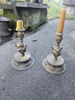 skulptur leuchter messing