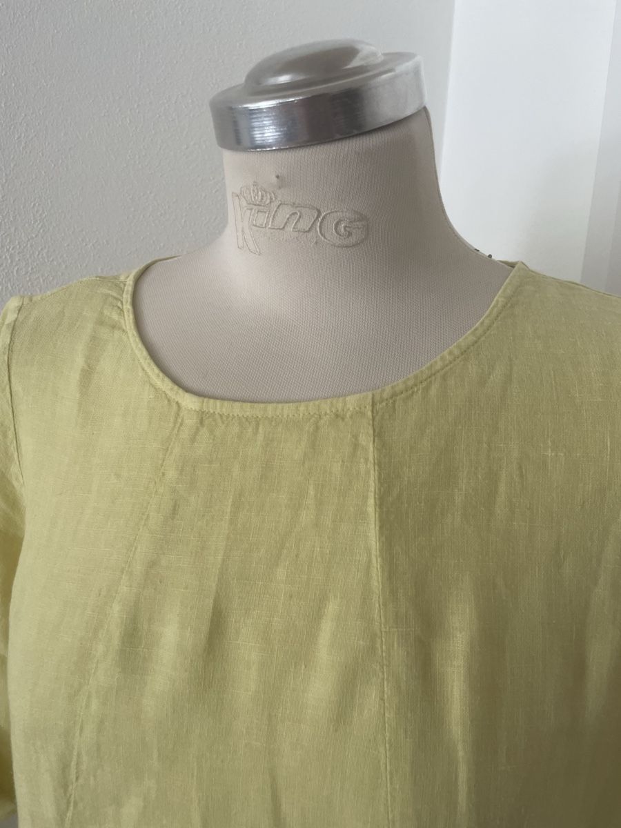 Vestiti: PHILO Leinenkleid  Gelb Gr. M – Usato da Schaffhausen venduto da marakesch41 1