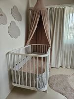 Original Oliver Furniture Babybett in Weiss mit Umbauset