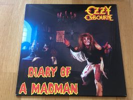 OZZY Osbourne. NEUWERTIG  Diary  Of A Madman. Rotes Vinyl