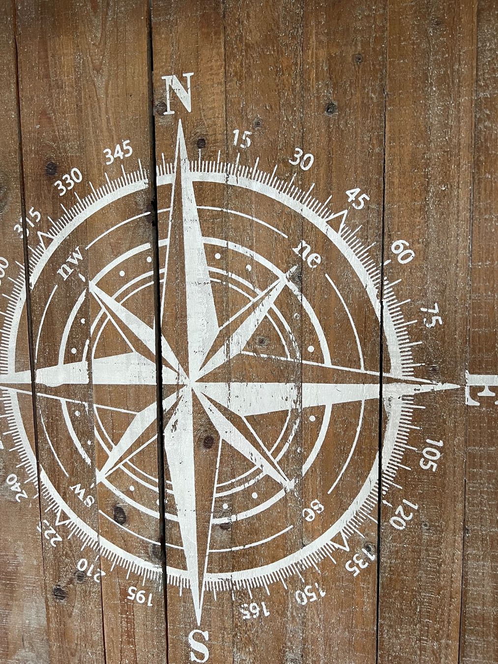 Alle Dekorationen: Wandbild aus Holz Kompass 90x90 – Gebraucht aus Glattpark(Opfikon) von ste_n99y 2