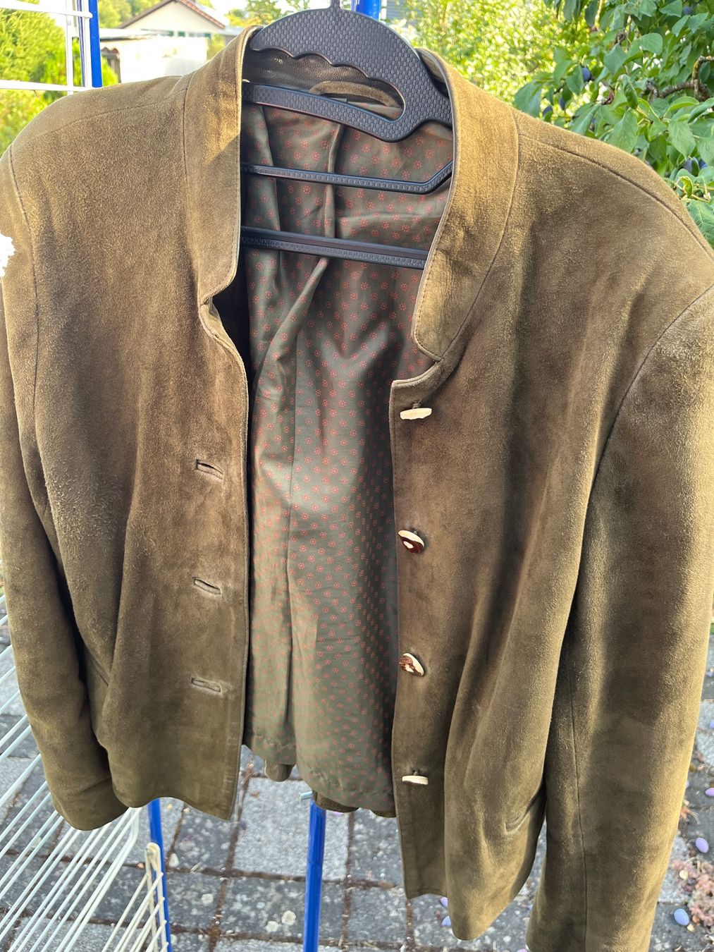 Vestiti: Dirndl mit Bluse Baumwolle und Lederjacke Grösse 40/42 – Usato da Aarberg venduto da Robwal 4