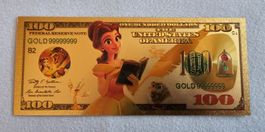 Disney Note "Belle - Die Schöne und das Biest" SAMMLERSTÜCK