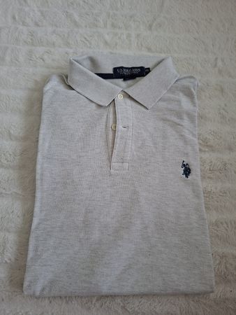 Polo U.S. Polo Assn. taille XXL gris clair impeccable été ☀️
