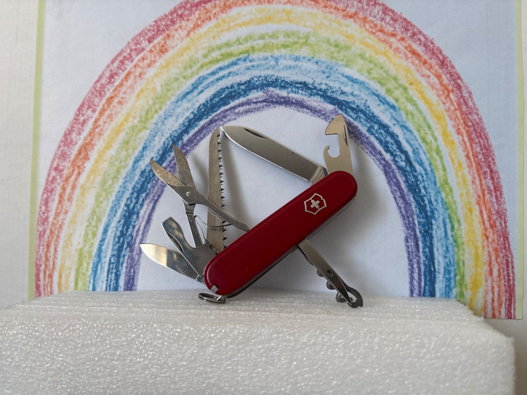 Victorinox Coltelli tascabile: VICTORINOX - Huntsman - Sackmesser – Usato da Andwil SG venduto da Rainboli 2