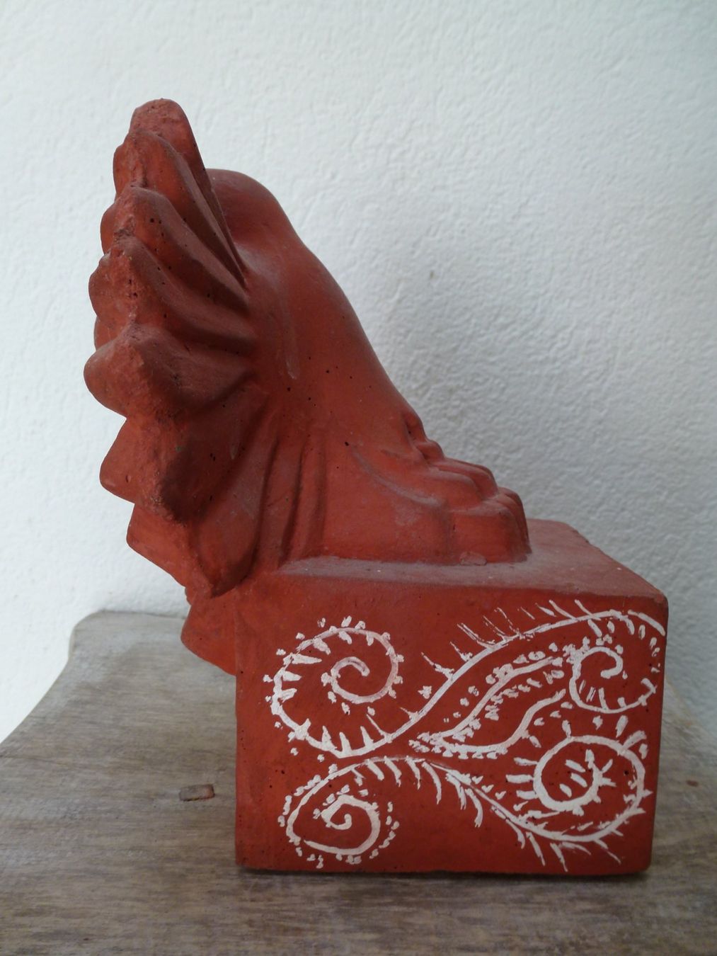 Skulpturen & Statuen: ROTE EULE / BRUNO WEBER 1931-2011 – Gebraucht aus Esslingen von eintagammeer 2