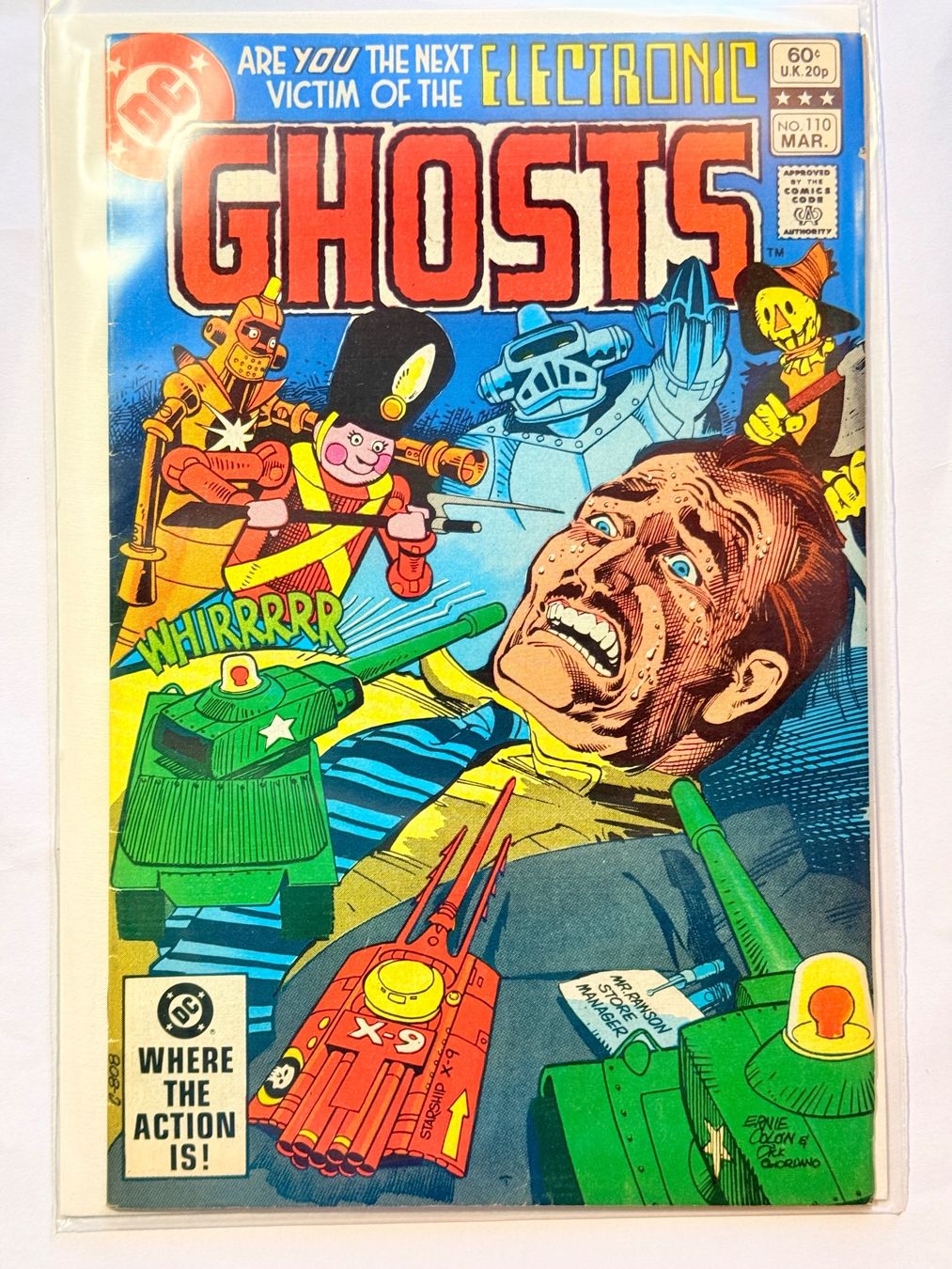 Fumetti: Comic Ghosts Nummer 110 DC Comics englisch gebraucht – Usato da Zuerich venduto da SonderArt-Wertgut