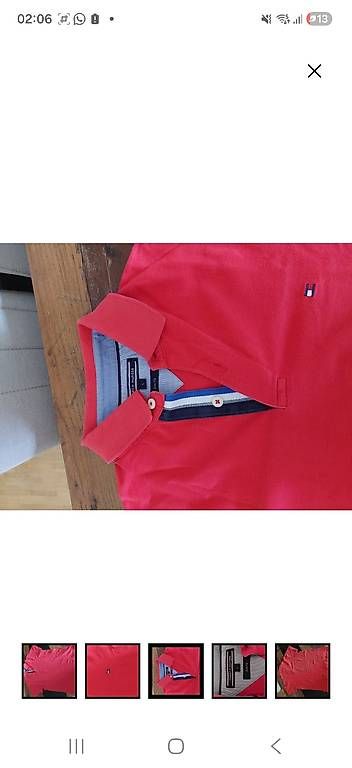 Magliette Polo: Tommy Hilfiger Poloshirt rot S – Usato da Enggistein venduto da sar_b8hz 2
