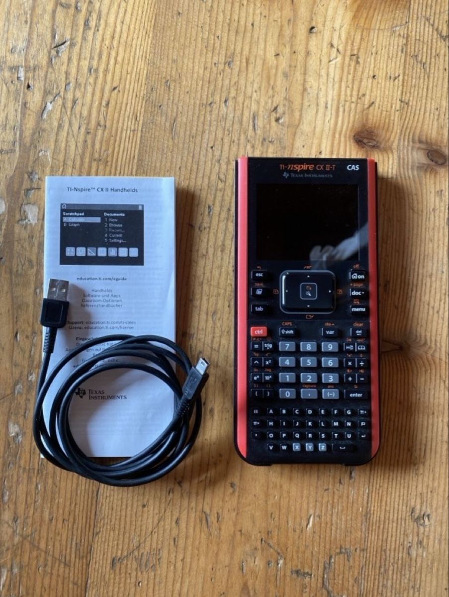 Texas Instruments Taschenrechner: Texas Instruments TI-Nspire CX II CAS – Gebraucht aus Biel/Bienne von 3liaasss