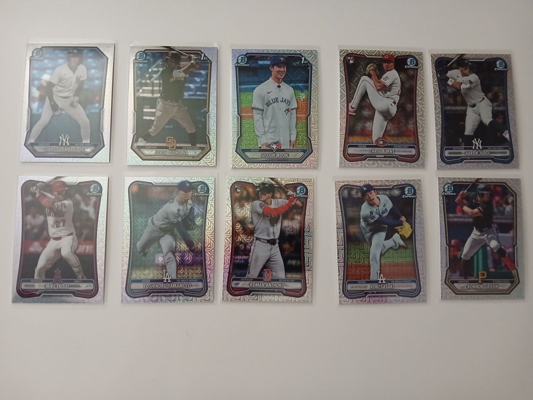 MLB Carte collezionabili: Topps 2026 Bowman Mojo Refractor x10 ab1.- – Nuovo (secondo la descrizione) da Schaffhausen venduto da Hariyama