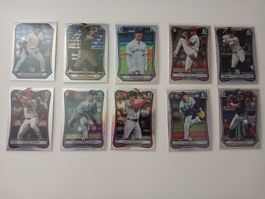 Topps 2026 Bowman Mojo Refractor x10 ab1.-