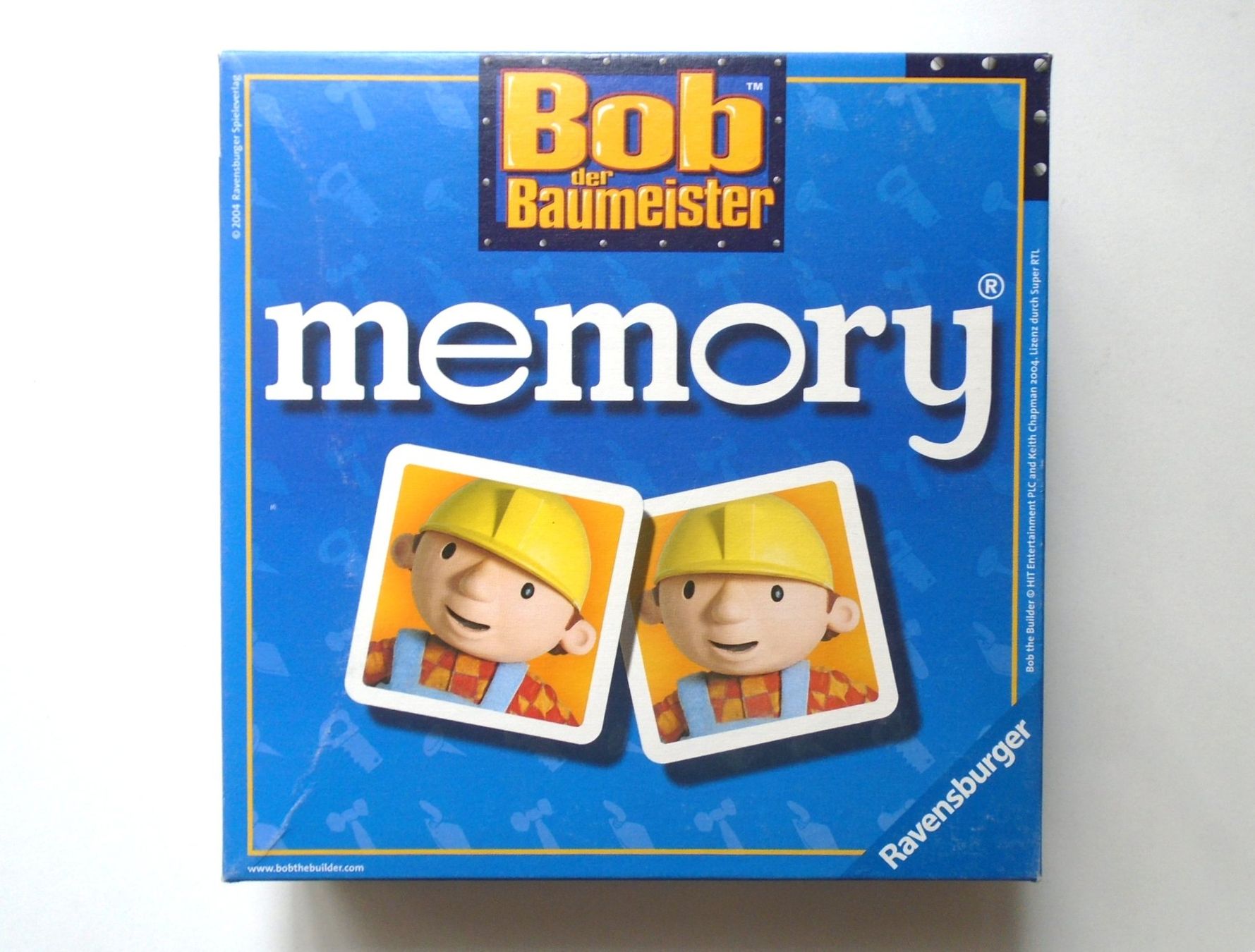Ravensburger Spiele: BOB der Baumeister / MEMORY mit grossen Karten – Gebraucht aus Pfeffingen von Elfenstein