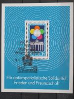 DDR 1973   Weltfestspiele Block 38  ET