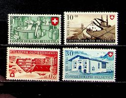 PRO PATRIA SÉRIE DE TIMBRES NEUFS*/** 1946 SBK 14.00 / T641
