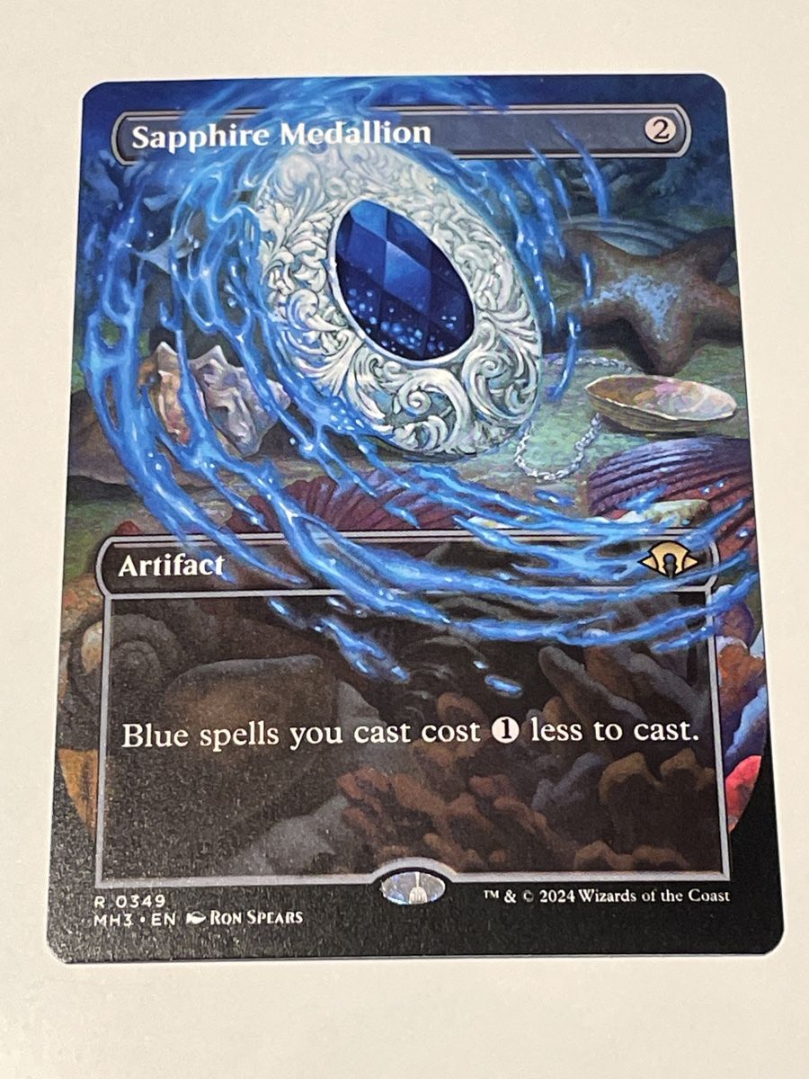 Magic The Gathering Sammelbilder & Trading cards: Sapphire Medallion, mtg – Neu (gemäss Beschreibung) aus Gebenstorf von