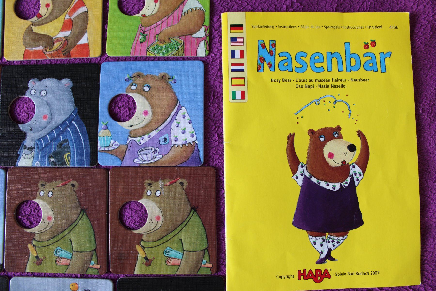 Haba Giochi: Haba Spiel - Nasenbär – Usato da Müllheim Dorf venduto da Seeeule01 5