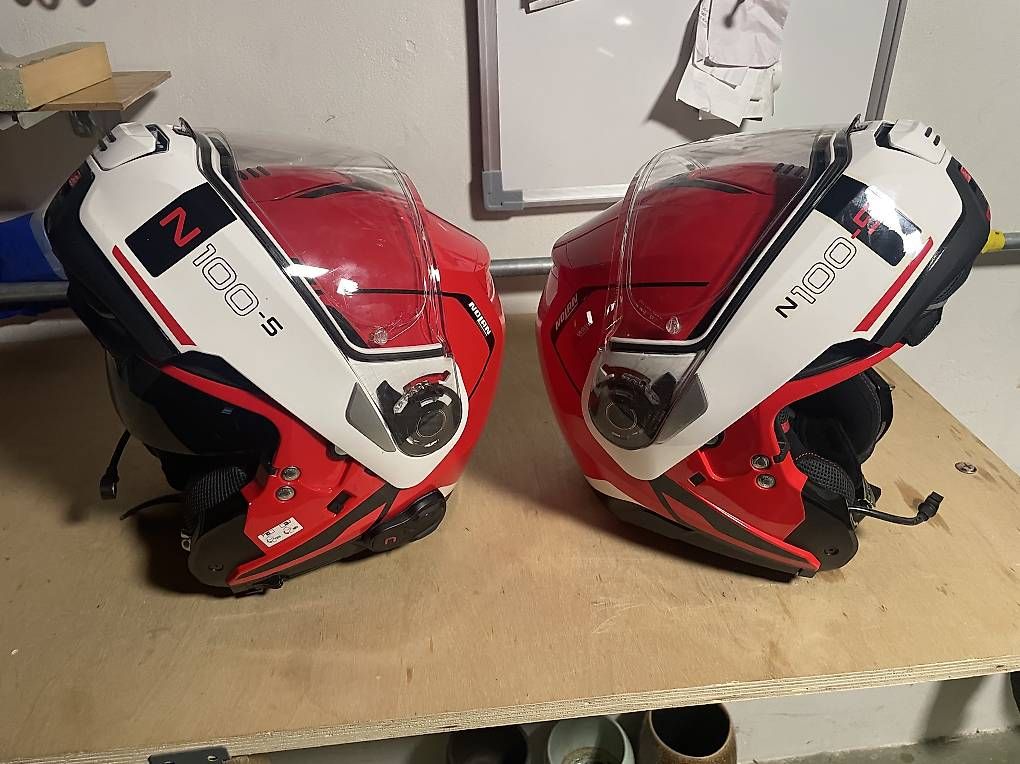 Caschi & visiere: 2x Nolan Helme mit integriertem NCom – Usato da Rudolfstetten venduto da Besimi555 2
