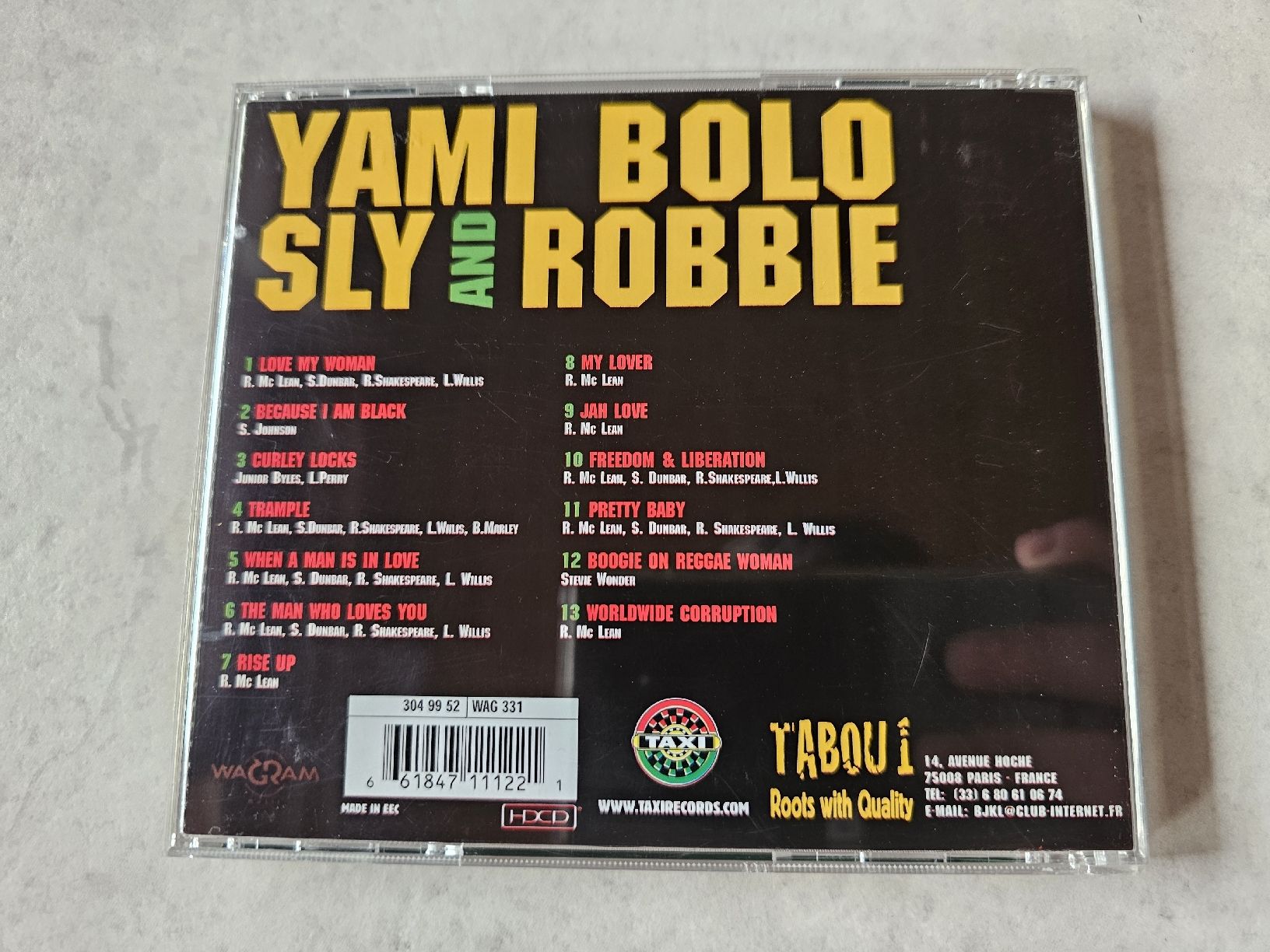 CD: Yami Bolo + Sly & Robbie  -  Freedom & Liberation – Usato da Schneisingen venduto da backstore24 1