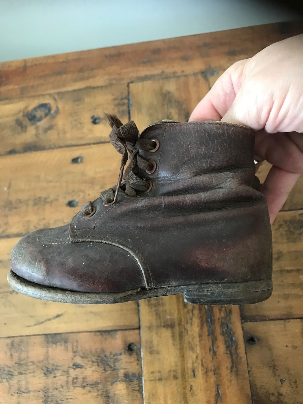 Scarpe per ragazzi: Antike Kinderstiefel – Usato da Rapperswil SG venduto da cosiba01 1