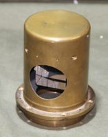 Periskop-Ausblickkopf, Messing-Panzeroptik / Bunkerperiskop?