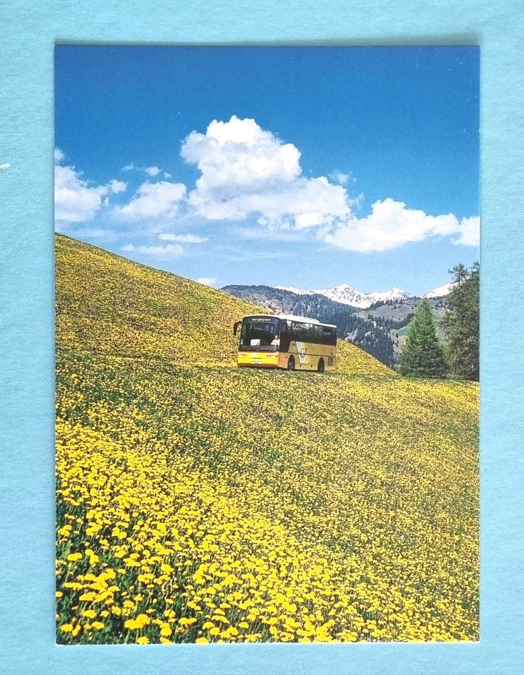 Ansichtskarten: Schamserberg (GR) - Postauto - 2004 – Gebraucht aus Rothrist von RROENK