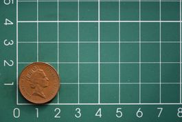 währung great britain 1 penny 1987