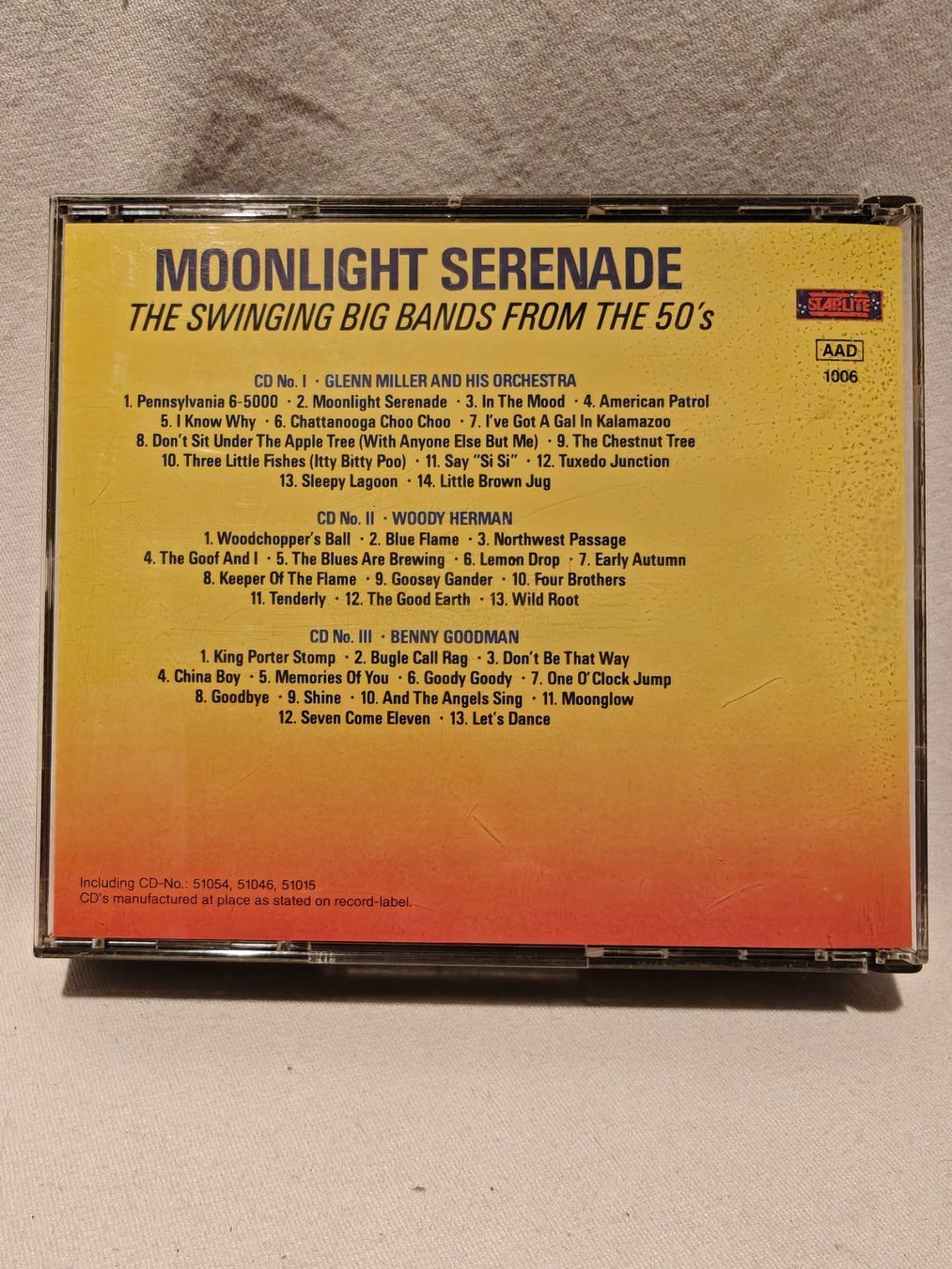 CD: Moonlight Serenade Big Bands 3 CDs – Usato da Gutenswil venduto da Vulcano21 2