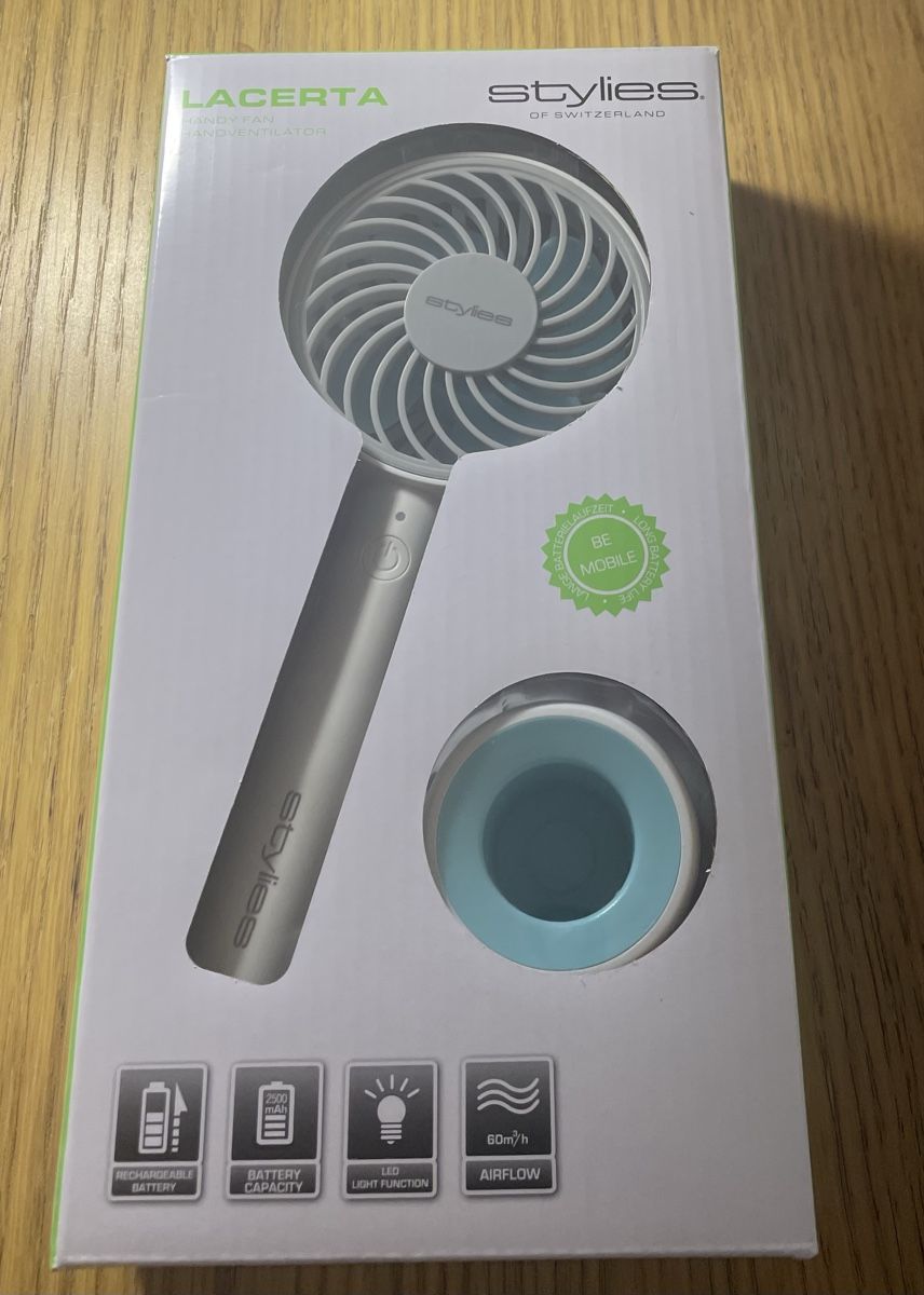 Ventilatori: Ventilator tragbar – Nuovo e nell'imballaggio originale da Baden venduto da Goldbaum