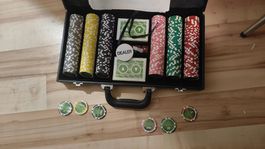 ♠️ Premium Pokerset im Koffer – Komplett mit Chips, Karten &