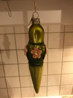 Sehr schöner, länglicher Glas Weihnachtsschmuck