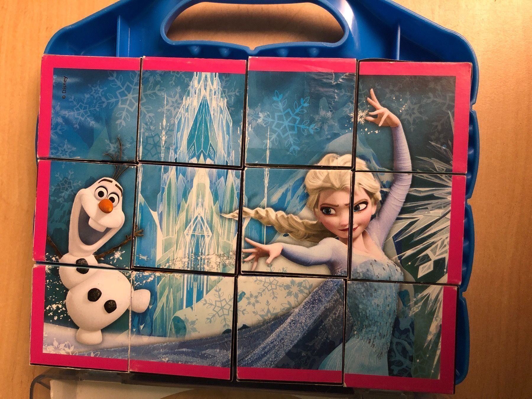 Disney Puzzles: Disney Frozen Würfelpuzzle – Gebraucht aus Obergerlafingen von cabo4 2