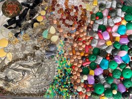 Perles synthétiques,composantes,bricolage bijoux