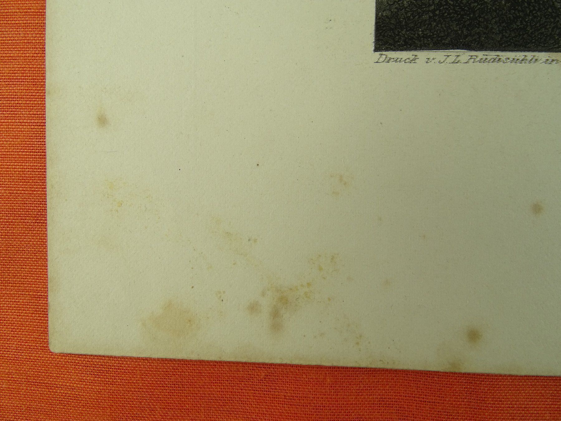 Incisioni: FLEURIER, AQUATINTA 1865 – Usato da Grüningen venduto da Kartensammler 4