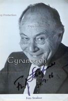 Fritz Strassner (1919-1993) Schauspieler - sign. Foto