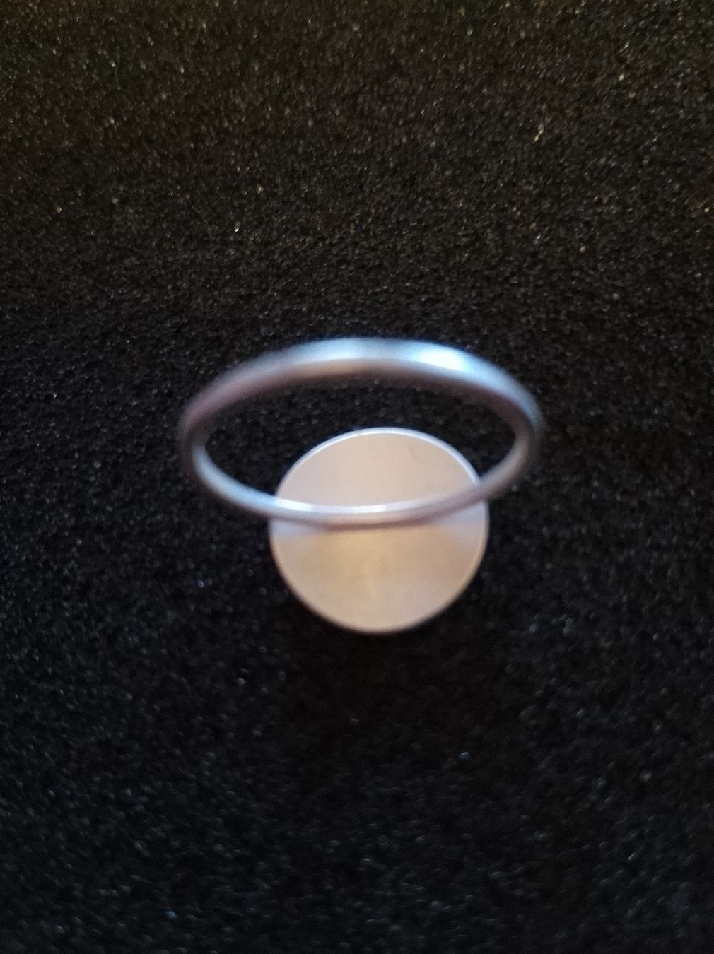 Ringe: Bague fantaisie avec rond mat – Neu (gemäss Beschreibung) aus Gumefens von izalala 2