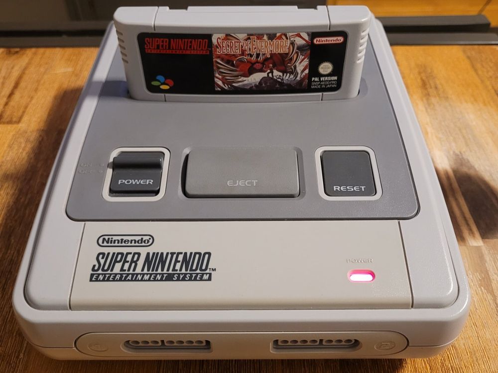 Super Nintendo SNES mit Secret of Evermore (Gebraucht) in Zürich für ...