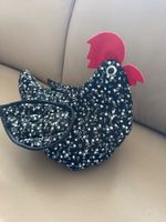 Lustige Stoff-Gugusche für Ostern! Schwarz, neuwertig.